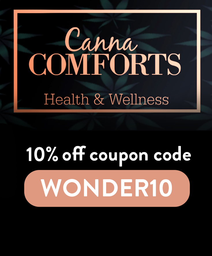 Canna Comforts Discount Code: Get 10% off with code WONDER10