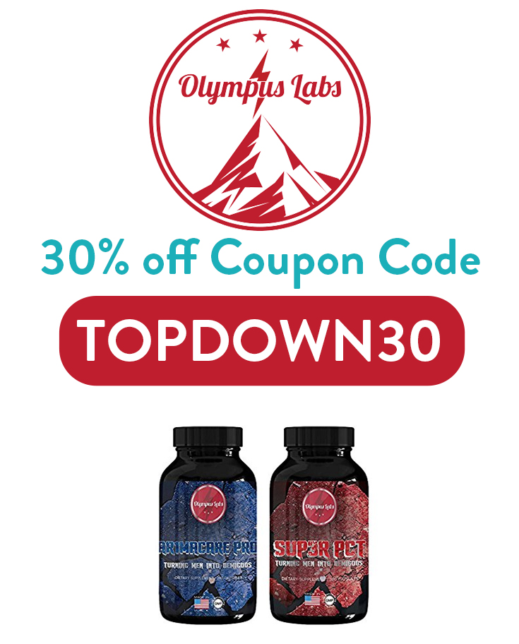 Olympus Labs Coupon Code: 30% off with code TOPDOWN30