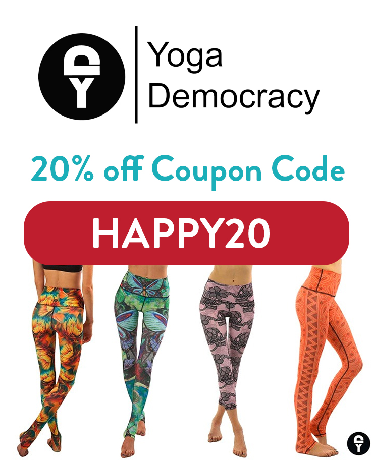 Yoga Democracy Coupon Code: Get 20% off with code HAPPY20