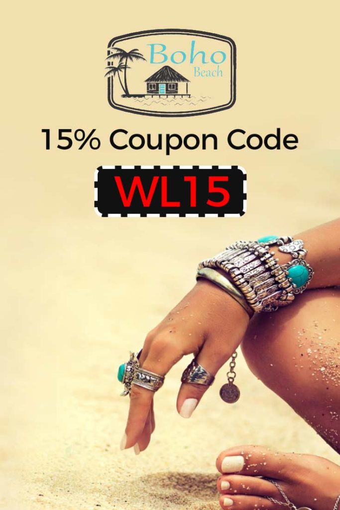 Boho Beach Hut Discount Code Get 15 Off with coupon code WL15