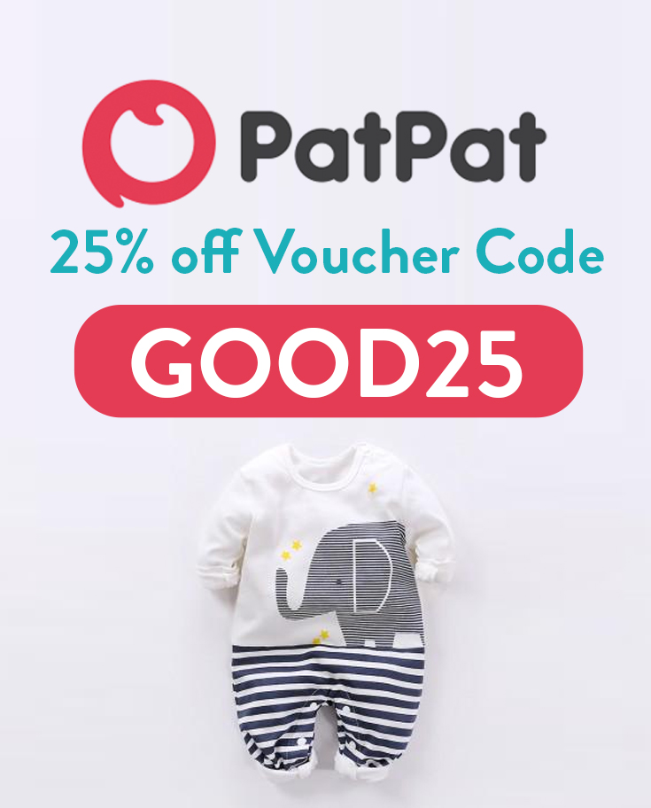 PatPat Voucher Code UK | Get 25% off and free shipping with code: GOOD25