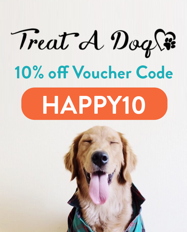 Treat a Dog Voucher Code | Get 10% off with code HAPPY10