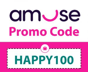 Amuse Weed Delivery Promo Code | Code: HAPPY100