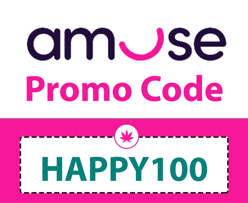 20% Amuse Weed Delivery Promo Code: HAPPY100