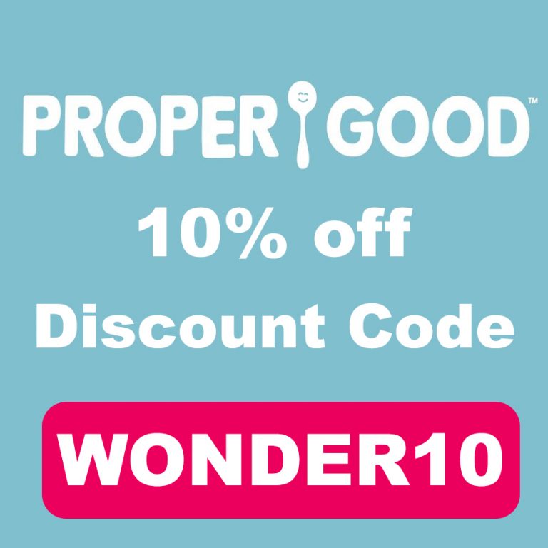 Proper Good Discount Code 10 off with the code WONDER10