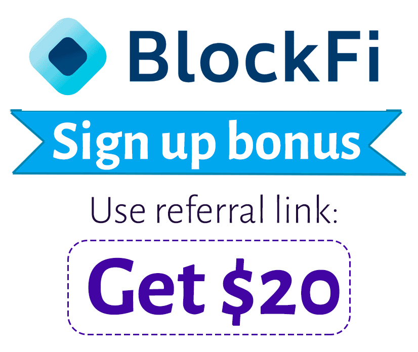 BlockFi Referral Code | Get $10 BTC sign up bonus