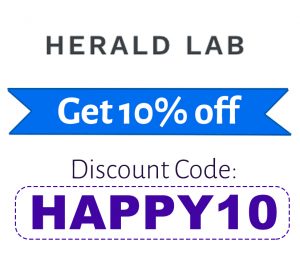Herald Lab Discount Code | 10% off code: HAPPY10