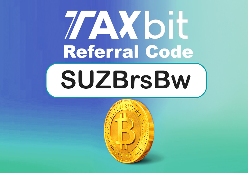 TaxBit referral code | 10% off code: SUZBrsBw