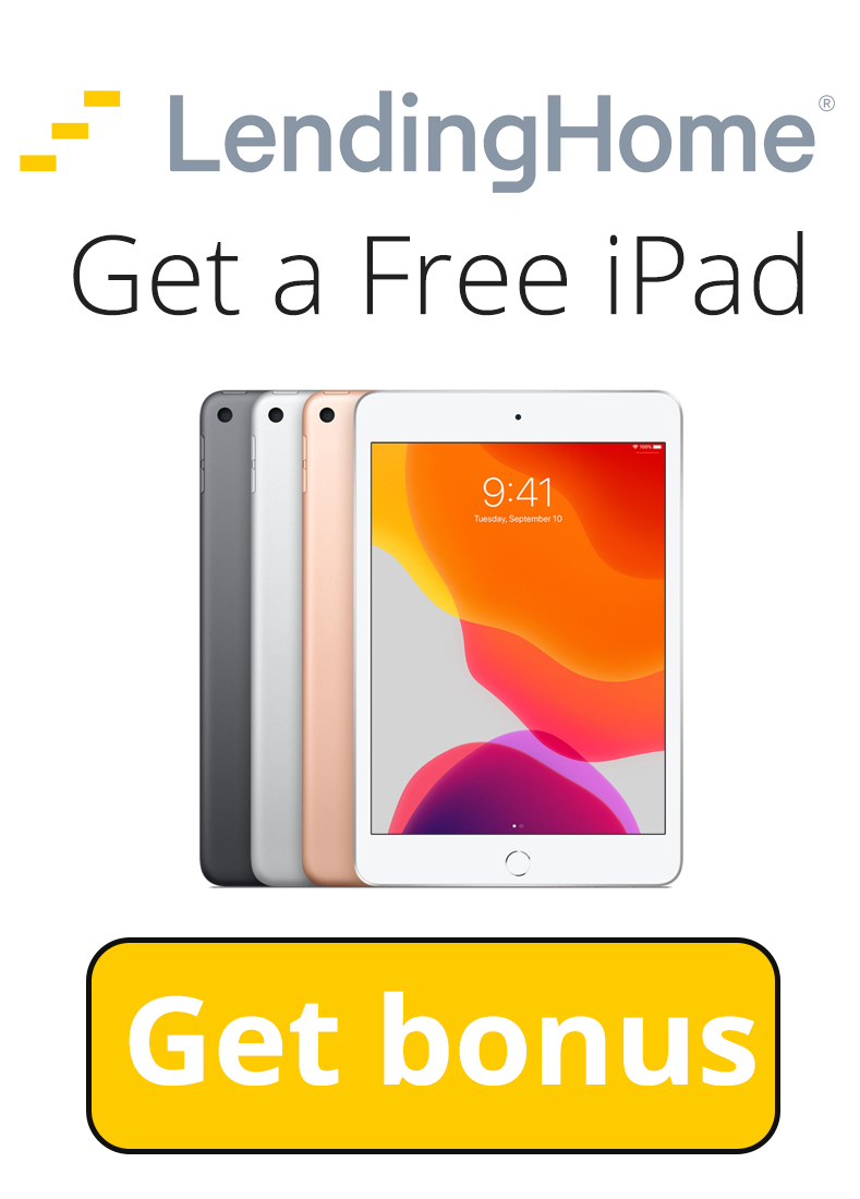 LendingHome Sign Up Bonus | Free iPad with Lending Home referral link