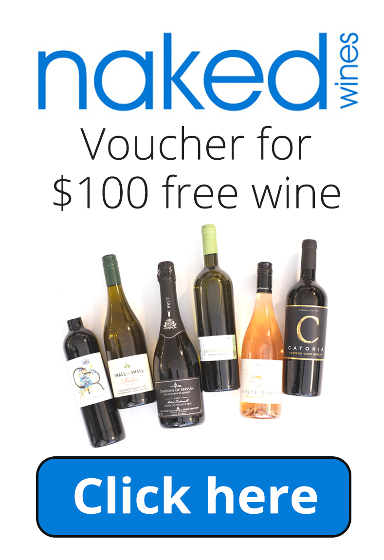 Naked Wines Voucher Code for $100 in Free Wine