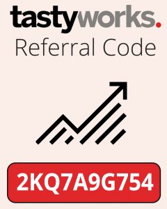TastyWorks Referral Code | Use Code: 2KQ7A9G754