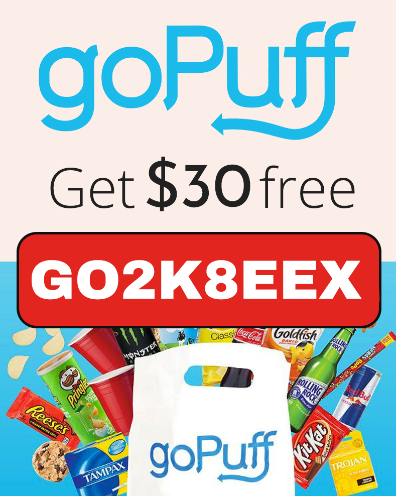 GoPuff Promo Code | Get $25 free with code: GoPuff Promo Code | Get $25 free with code: GO2K8EEX