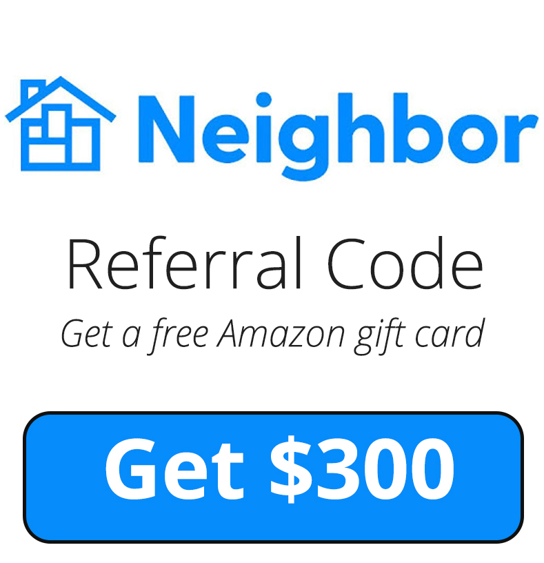 Neighbor Storage Promo Code | $300 Amazon signup bonus with referral code link