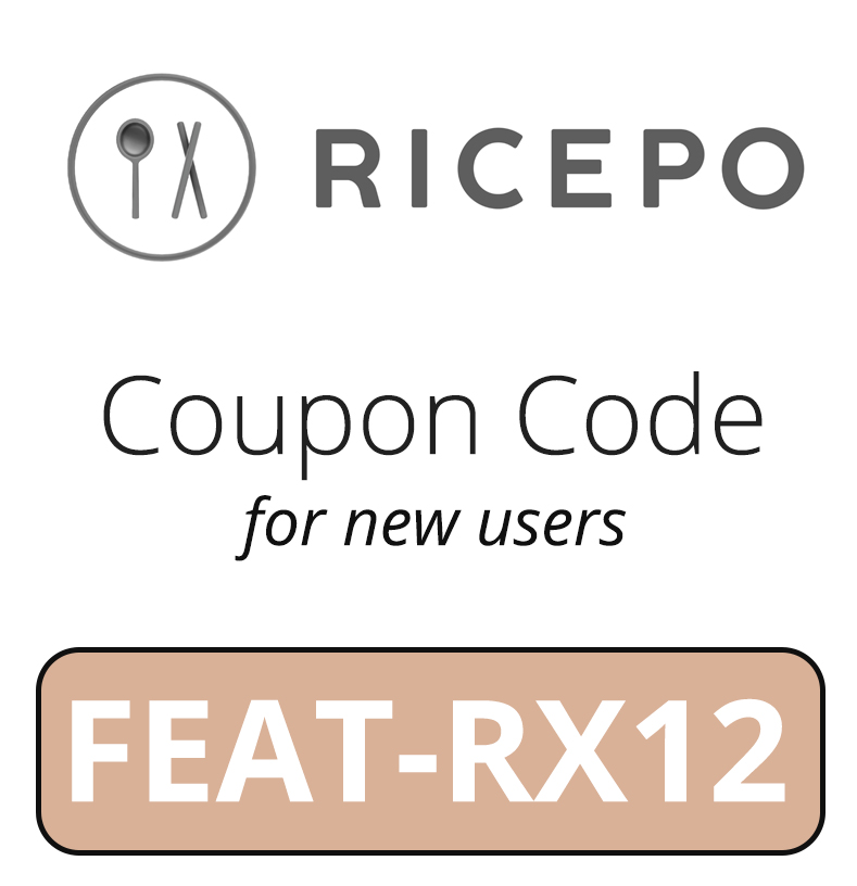 Ricepo Coupon Code | $10 off with code: FEAT-RX12