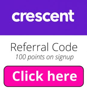 Crescent App Referral Code | Get 100 points upon signup