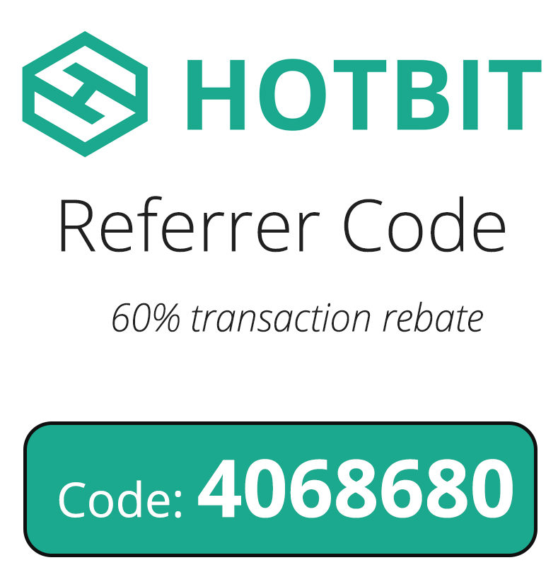 Hotbit Referrer Code | Use Code: 4068680
