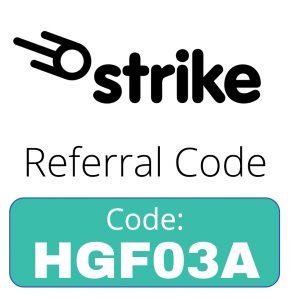 Strike App Referral Code | $5 free with code: HGF03A