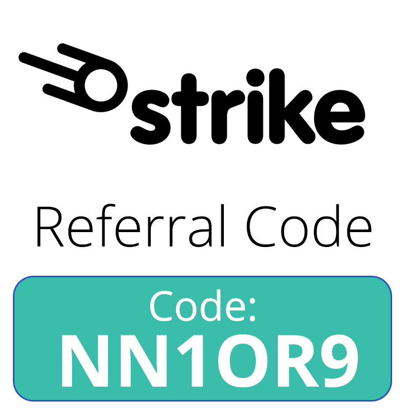 Strike App Referral Code | $10 code: NN1OR9