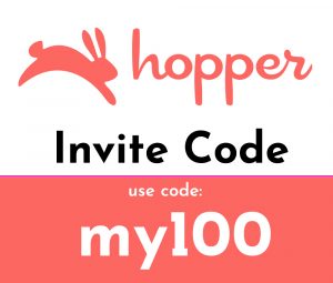 Hopper Invite Code | $25 off with code: my100
