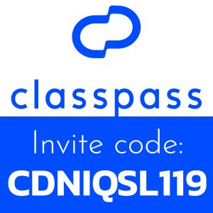 ClassPass Promo Code | 20 bonus credits with code:  CDNIQSL119